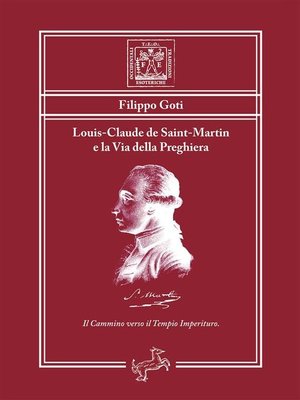 cover image of Louis-Claude de Saint-Martin e la Via della Preghiera